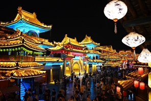 Zhouzhi, Shaanxi: l'"economia notturna" accende l'estate
