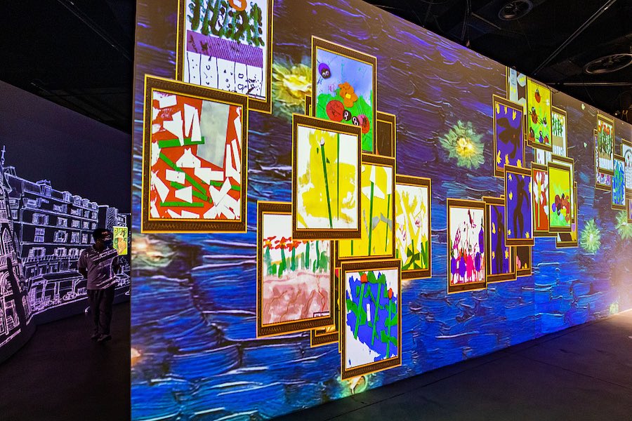 Chongqing: la mostra immersiva dei maestri d'arte dà vita a dipinti famosi