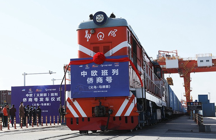 La China Railway Express raggiunge 24 paesi in Europa