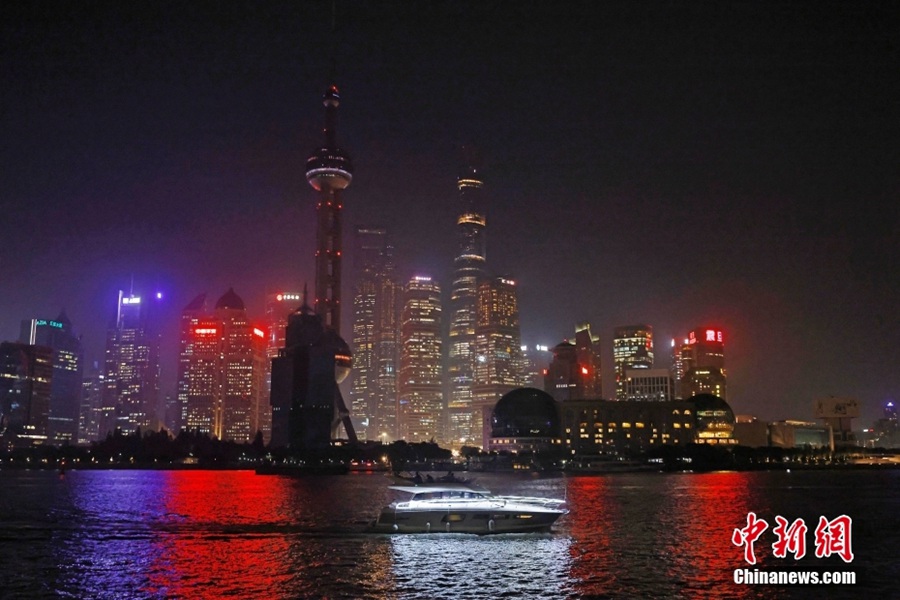 Shanghai: sospesa l'illuminazione paesaggistica in alcune aree