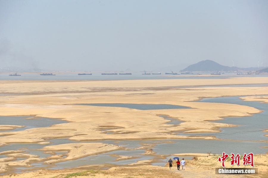Jiangxi: lago Poyang, record di entrata anticipata in un periodo estremamente secco