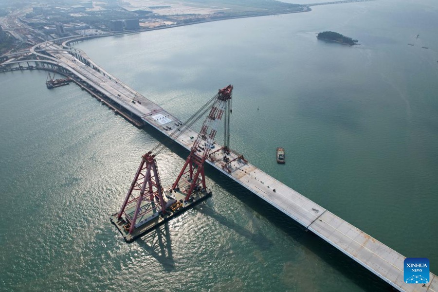 Fujian: completata la costruzione del ponte Xiang'an di 12 chilometri