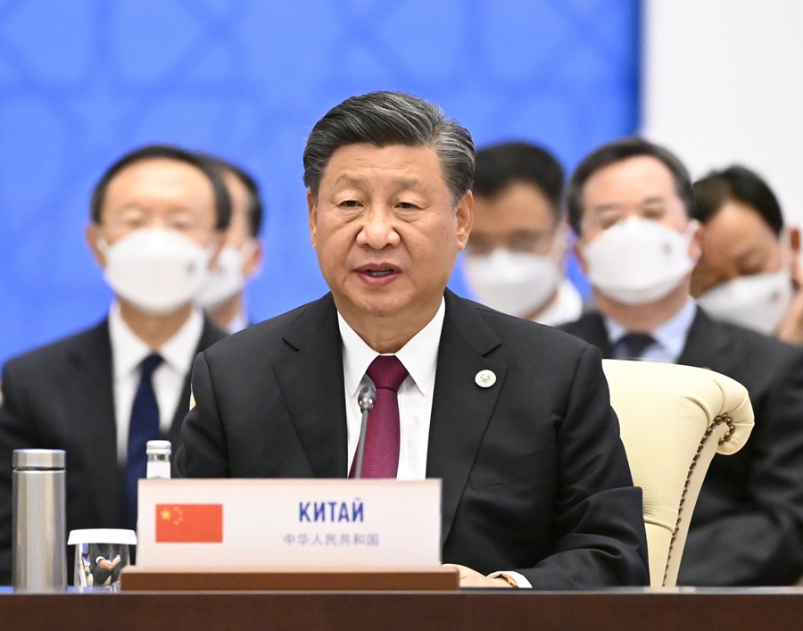 Importante discorso di Xi Jinping, pronunciato alla 22esima riunione del Consiglio dei Capi di Stato dei Paesi membri della SCO