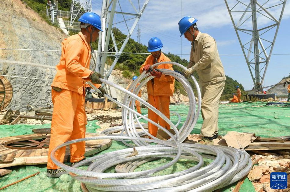 Xiapu, Fujian: completata la costruzione del canale B del progetto di trasmissione dell'elettricità nucleare