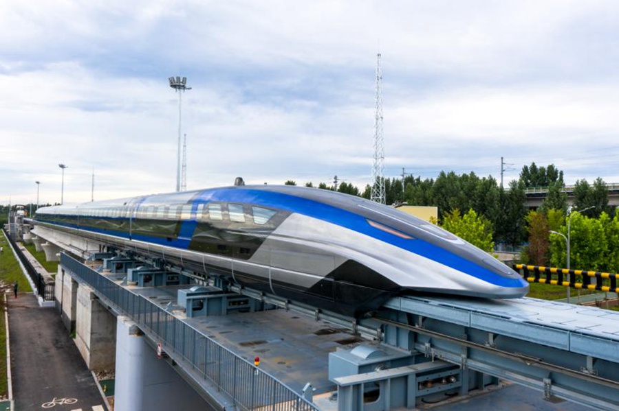 Il debutto del maglev ad alta velocità cinese da 600 km/h in Europa