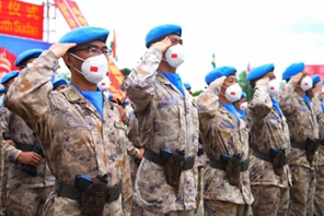 "Medaglia della pace" ai caschi blu cinesi nel Sud Sudan