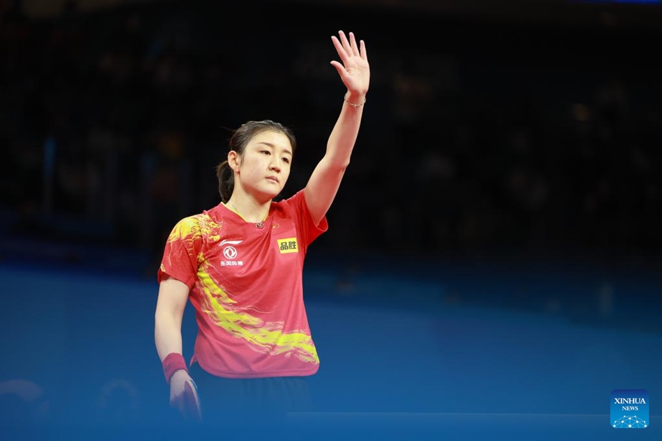 La Cina rivendica il 5° titolo femminile consecutivo ai mondiali a squadre di ping pong