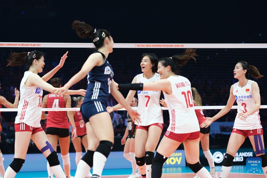 Cina: raggiunti i quarti di finale nei mondiali di pallavolo femminile
