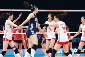 Cina: raggiunti i quarti di finale nei mondiali di pallavolo femminile