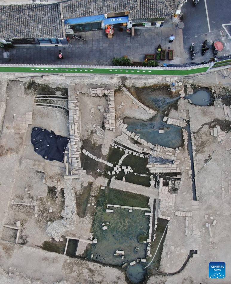 Zhejiang: portato alla luce il sito archeologico dell'antico porto di Shuomen