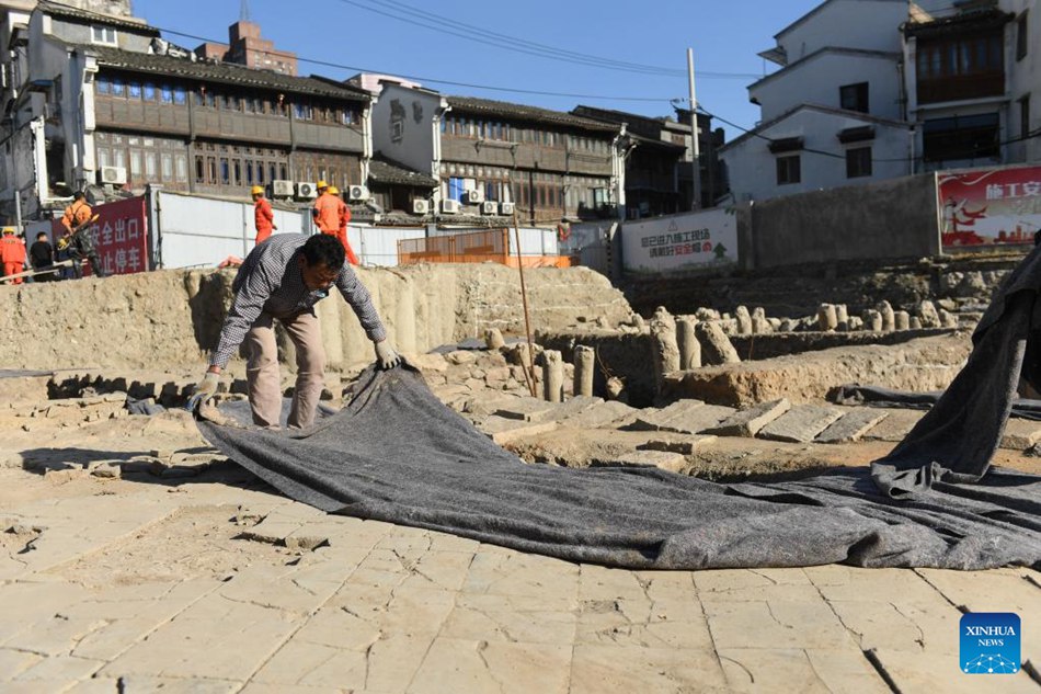 Zhejiang: portato alla luce il sito archeologico dell'antico porto di Shuomen