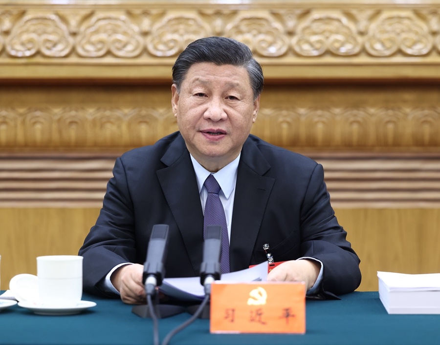 Xi Jinping presiede la terza riunione del presidium del XX Congresso Nazionale del PCC
