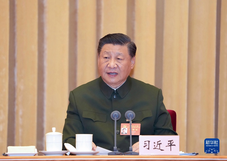 Xi Jinping sottolinea l'obiettivo del centenario della fondazione del EPL