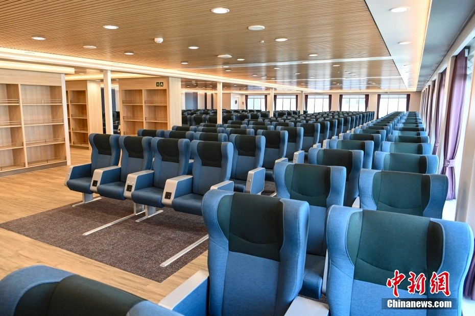 Completata la ristrutturazione della nave passeggeri ro-ro più grande per stazza del mondo, con un totale di 533 cabine su 13 ponti