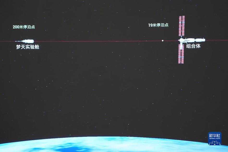 Modulo laboratorio Mengtian: completato l'aggancio con la stazione spaziale in orbita