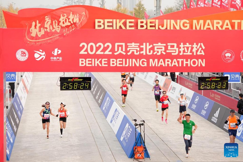 Svolta la maratona di Beijing dopo due anni di sospensione