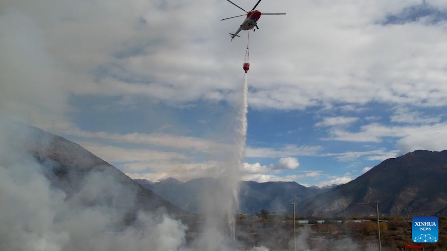 Il Tibet istituisce la prima squadra di soccorso aereo di emergenza