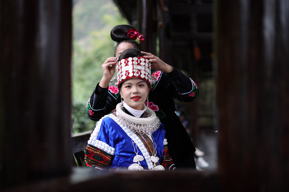 Guizhou Leishan: danza del Lusheng per celebrare la festa Guzang