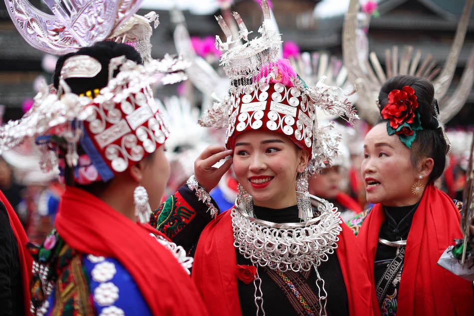Guizhou Leishan: danza del Lusheng per celebrare la festa Guzang