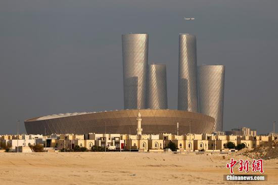 Il Lusail Stadium costruito dalla Cina fa un figurone alla Coppa del Mondo del Qatar 2022