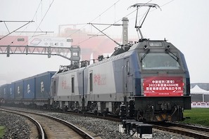 Cina: il numero dei treni merci Cina-Europa dello Shaanxi supera i 4.000 nel 2022