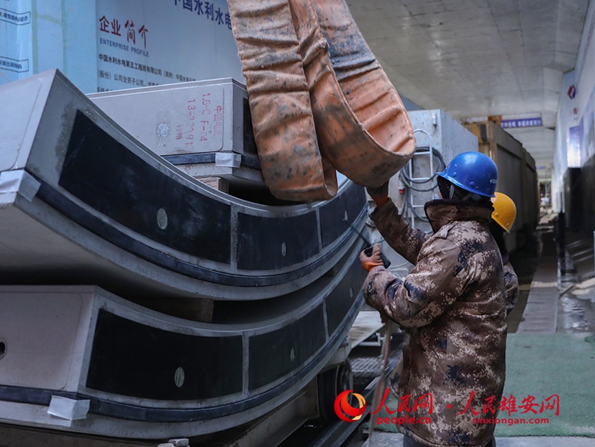 In costruzione la linea rapida dalla nuova area di Xiong'an all'aeroporto internazionale di Beijing Daxing