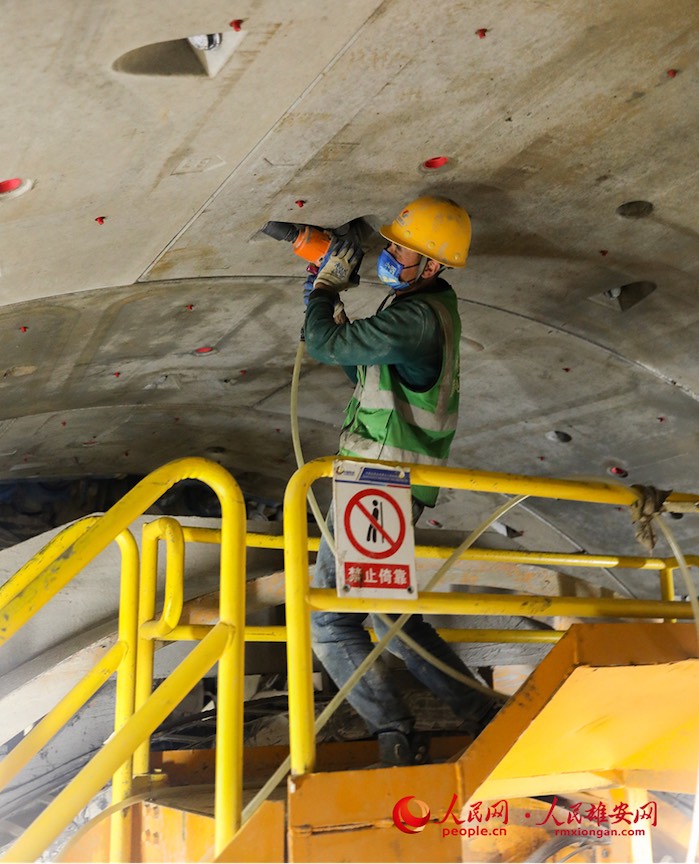 In costruzione la linea rapida dalla nuova area di Xiong'an all'aeroporto internazionale di Beijing Daxing