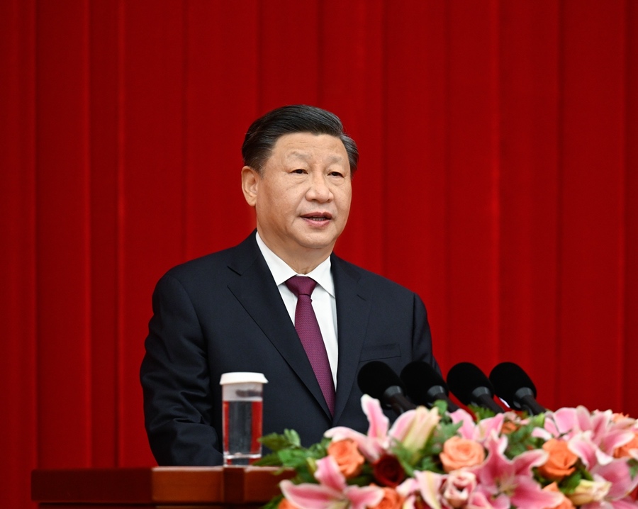 Xi Jinping pronuncia un importante discorso in occasione del ricevimento per il Capodanno della CCPPC