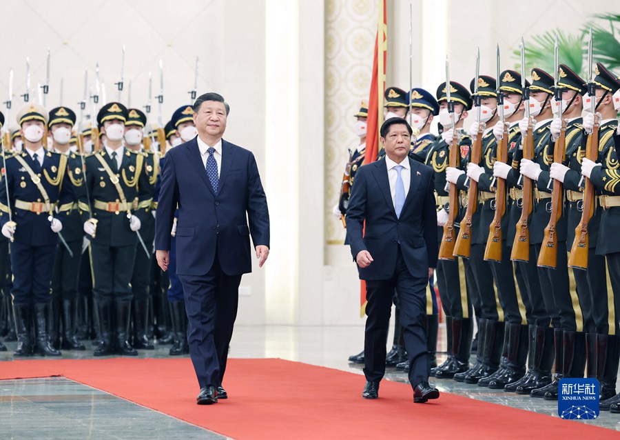 Incontro tra Xi Jinping e Ferdinand Romualdez Marcos, citata una grande storia di 48 anni fa