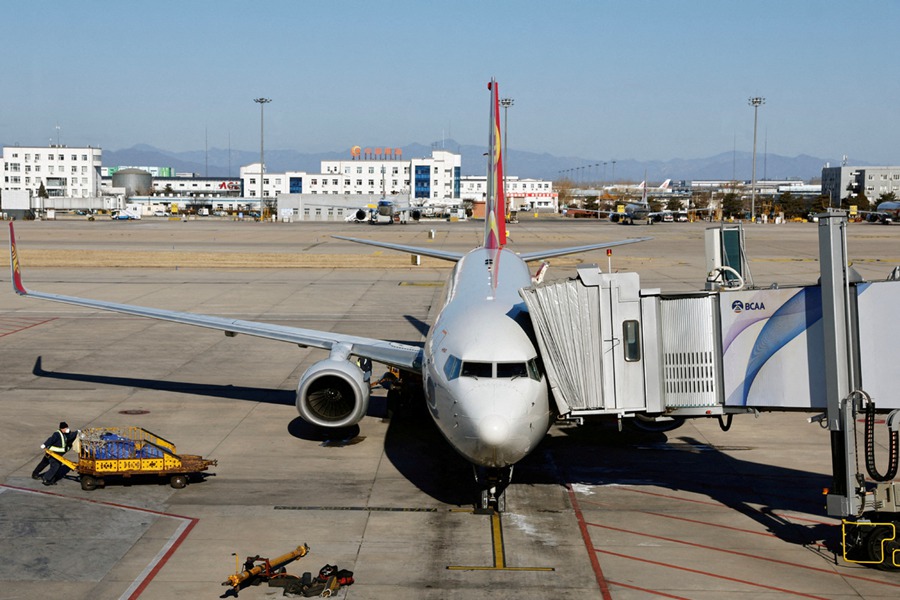 L'aeroporto di Beijing riapre i terminal internazionali