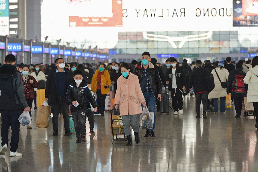 Cina: la corsa ai viaggi per la Festa di Primavera vede 34,74 milioni di viaggi dei passeggeri il primo giorno