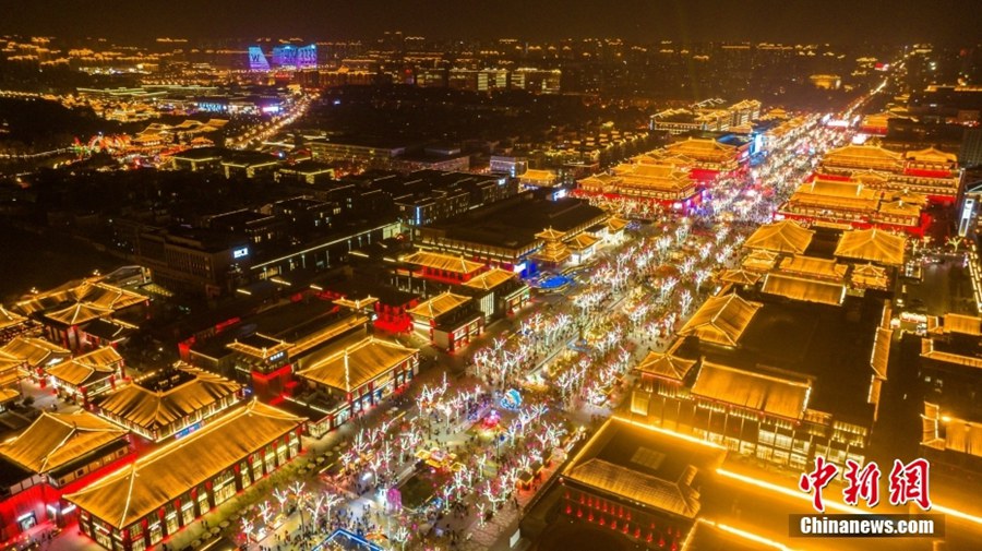 Xi'an, una città che illumina la notte