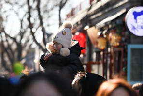 Ultimo giorno delle vacanze della Festa di Primavera a Beijing