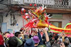Guangxi: la danza del drago e i petardi danno il via al "Carnevale orientale" 