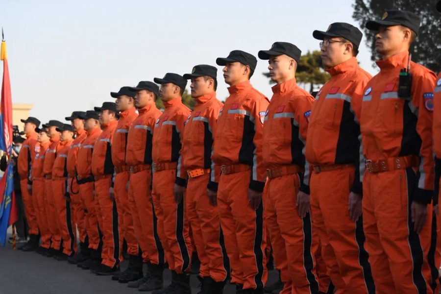 Squadra di soccorso cinese partita per la Turchia