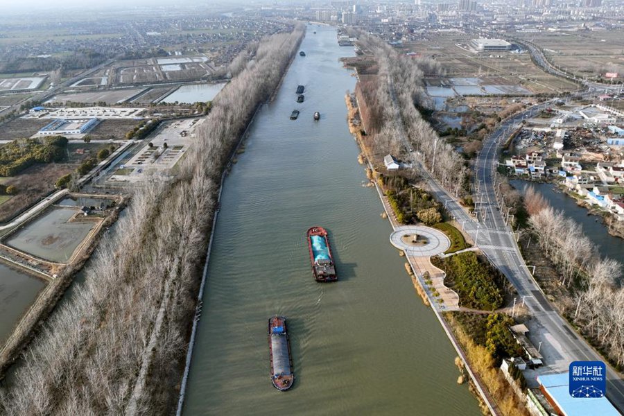 Trafficato il Gran Canale Beijing-Hangzhou