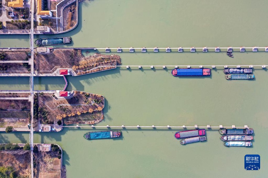 Trafficato il Gran Canale Beijing-Hangzhou