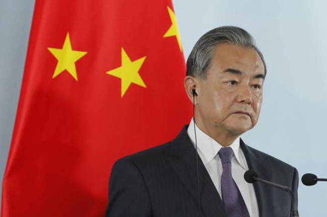 Wang Yi, membro dell'Ufficio Politico del Comitato Centrale del Partito Comunista Cinese e direttore dell'Ufficio della Commissione Affari Esteri del Comitato Centrale del PCC. (Foto/Xinhua)