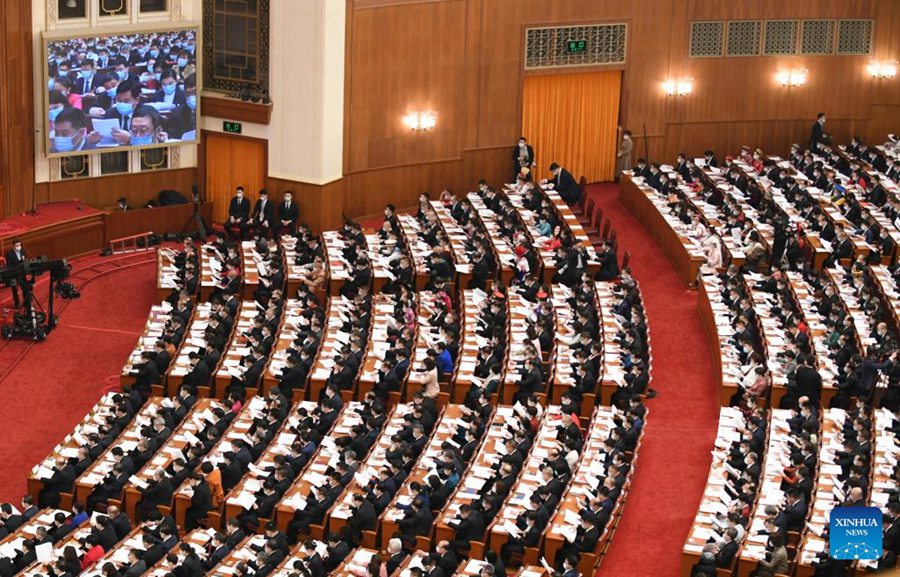 L'organo legislatore nazionale cinese inizia la sessione annuale