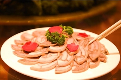 Sapori della Cina: gustoso stinco di maiale di Guangping