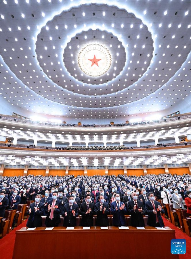 Il massimo organo consultivo politico della Cina conclude la sessione annuale