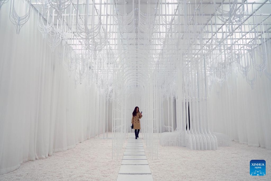 Beijing: inaugurata mostra d'arte contemporanea
