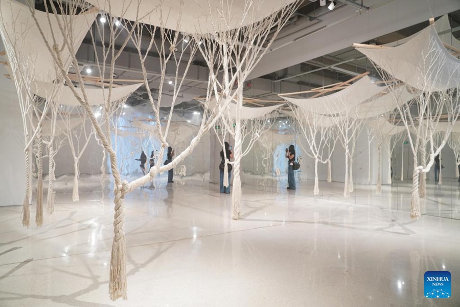 Beijing: inaugurata mostra d'arte contemporanea