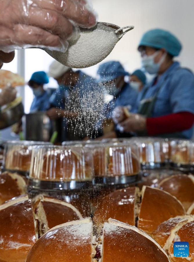 Pane dello Xinjiang amato dai clienti in tutta la Cina