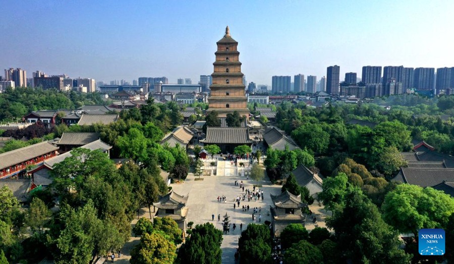 Monumenti di riferimento nell'antica città di Xi'an