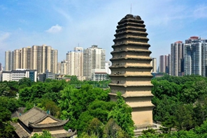 Monumenti di riferimento nell'antica città di Xi'an