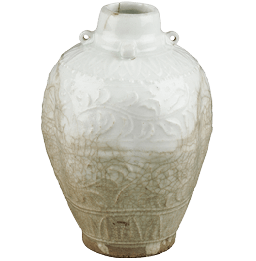 Vaso in porcellana cinese appartenente a Marco Polo. (sito web ufficiale del Museo Nazionale della Cina)