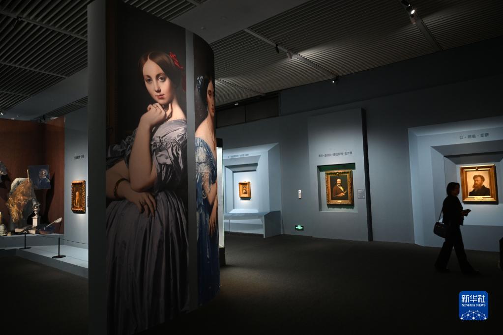 La mostra Uffizi Self-Portrait Masterpieces al Museo Nazionale della Cina. (26 aprile 2023 - Xinhua/Jin Liangkuai)