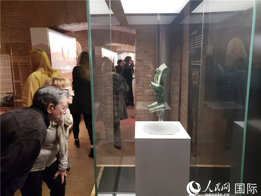 La mostra “Mortali Immortali, tesori del Sichuan nell’antica Cina” al Museo dei Fori Imperiali di Roma. (27 marzo 2019 - Quotidiano del Popolo Online)