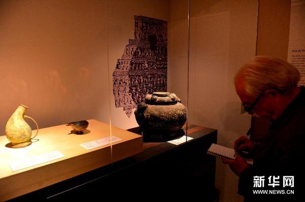La mostra "La Cina Arcaica (3.500 a.C.-221 a.C.)" a Palazzo Venezia, Roma. (20 giugno 2013 - Xinhua/Xu Nizhi)